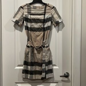 Burberry Brit Kristie Belted Dress. US size 2
